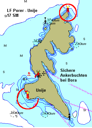 Insel Unije Karte