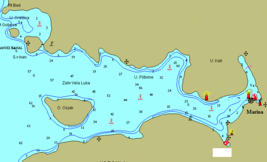 Vela Luka, Westseite Insel Korcula
