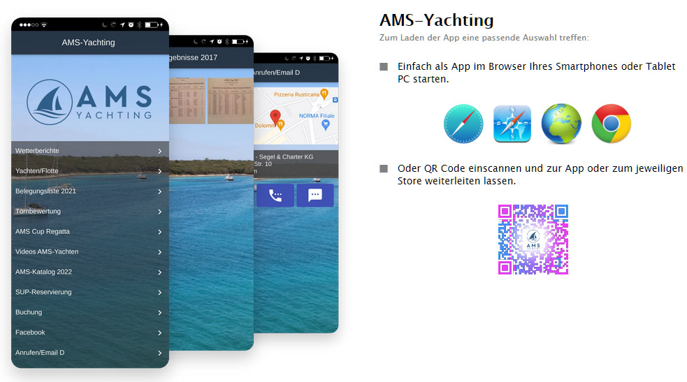 AMS Yachting App